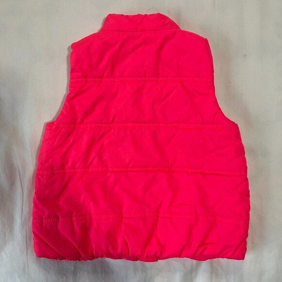 Baby GAP Hot Pink Puffer Vest | Size 3T - Picture 4 of 5